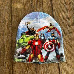 Marvel Avengers Hat Youth Kids One Size Beanie